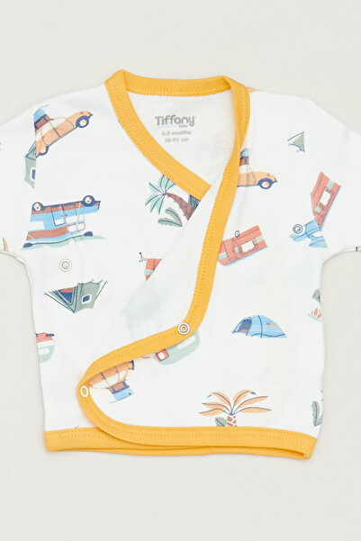 Fulla Moda 3-Piece Printed Double-Breasted Collar Suit for Boy