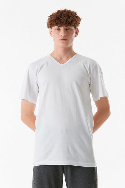Fulla Moda Σετ 2 Βασικά T-Shirts με λαιμόκοψη