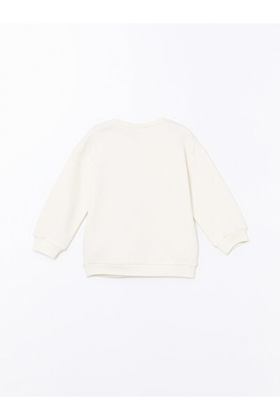 LC Waikiki Crew Neck Elsa nyomtatott baba lány pulóver és leggings 2 részes készlet