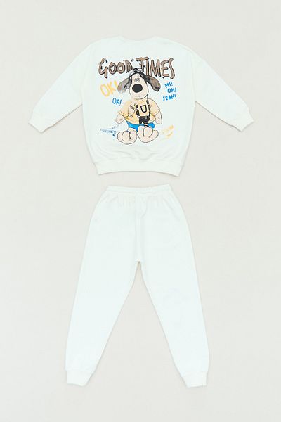 Fulla Moda Unisex Kids Set - Crew Neck, Printed