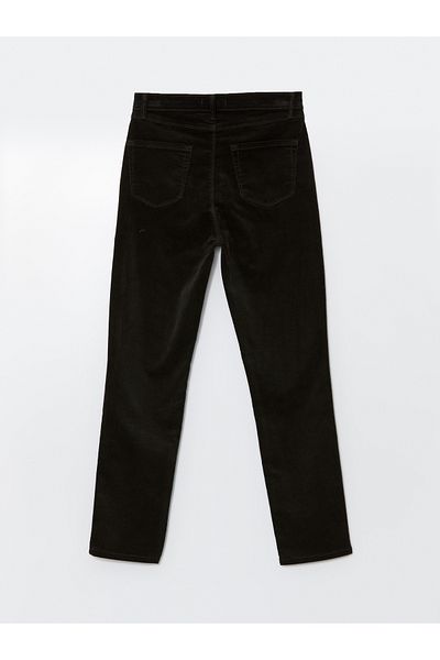 LC Waikiki Narrow Fit Velvet Women's Trousers