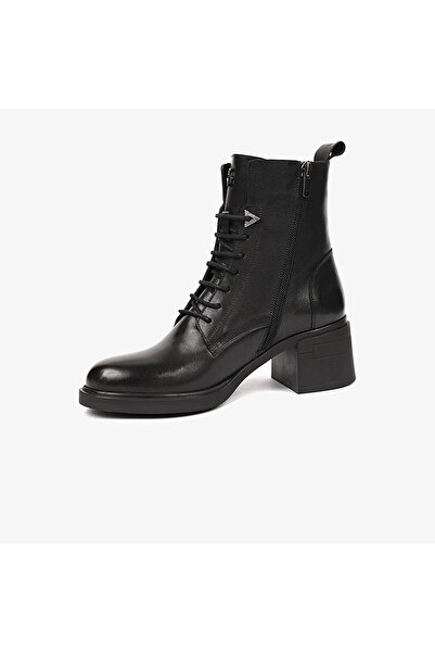 Greyder 59127 KADIN HAKİKİ DERİ FERMUARLI GÜNLÜK ŞIK CHELSEA BOT