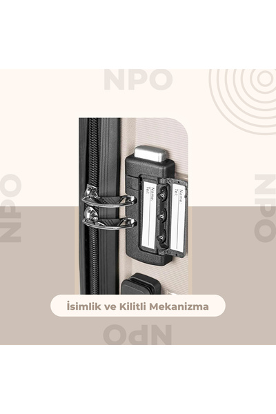 NPO Diamond PP(Polipropilen) Kırılmaz Valiz