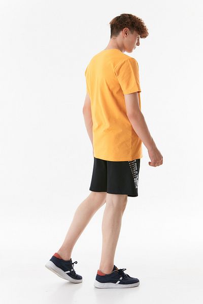 Fulla Moda Σορτς με στάμπα με κορδόνια