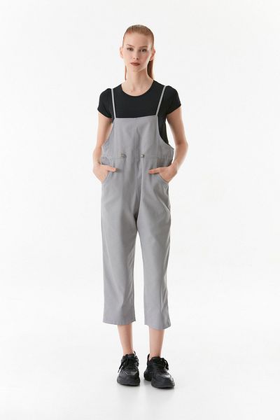 Fulla Moda Casual Jumpsuit - Rope Strap and Pocket