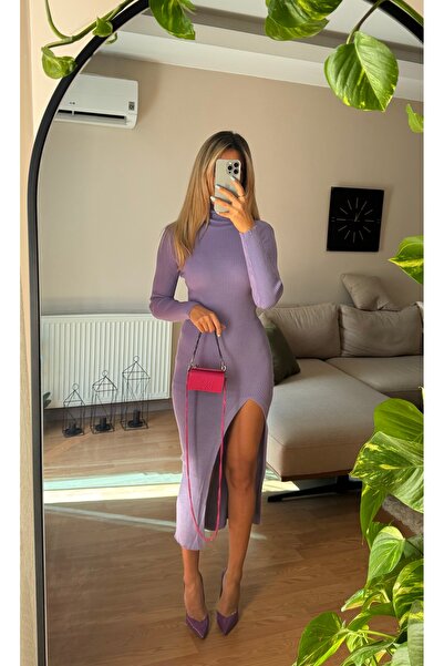 Butik Yırtmaçlı elbise