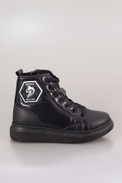 Mamito Ayakkabı Mdl 1041 Parachute Fabric Lace-Up Kids Boots