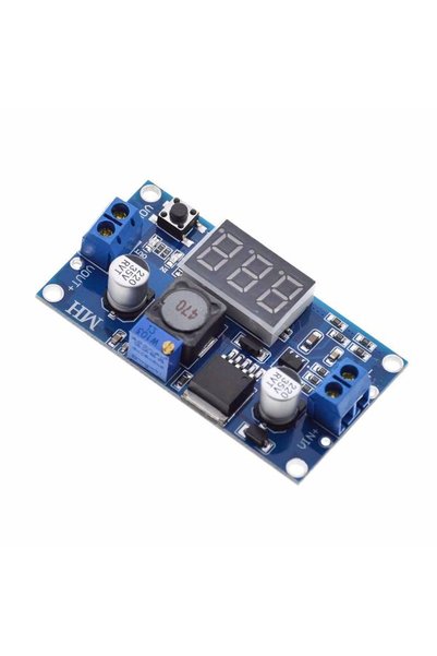 Genel Markalar Voltmetreli Lm2596 Ayarlı Modül Ayarlanabilir 3a Güç Kaynağı