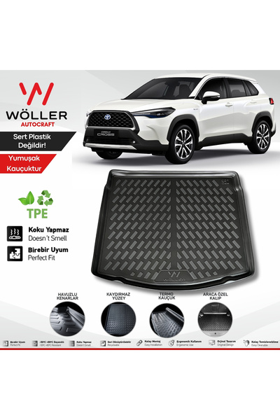 wöller Toyota Corolla Cross Bagaj Havuzu 2022 2026 Arası Uyumlu 3d Ultraflex ...