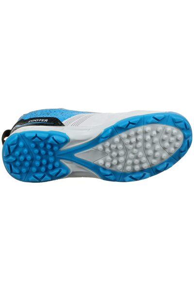 DSC Zooter Cricket Shoe | White & Blue| For Mens & Boys | lightweight | Improved Stability in the Game