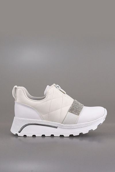 Mamito Ayakkabı Mdl 182 Stoned Zippered Children's Sports Shoes