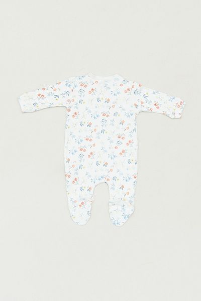 Fulla Moda Girl's Jumpsuit - Printed and Bow