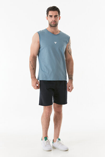 Fulla Moda Rubber Waist and Printed Shorts