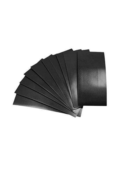 Motorobit 18650 Pil Kaplama Makaronu Siyah - 10 Adet