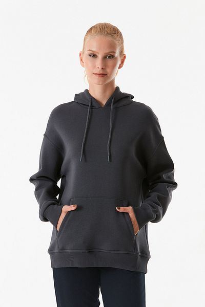 Fulla Moda Φούτερ με κουκούλα Basic Kangaroo Pocket