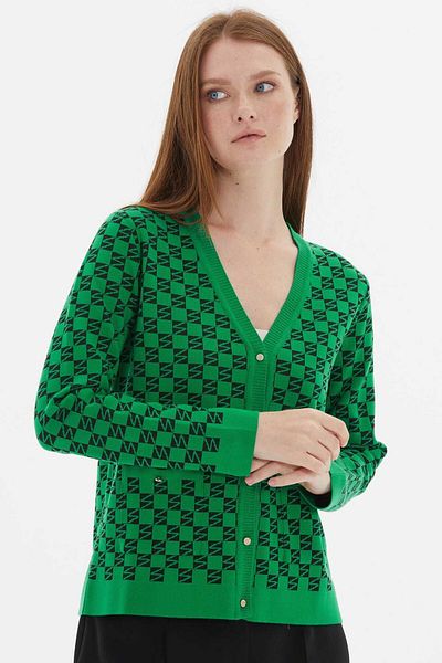 Two Mail Cardigan Benetton cu decolteu în V