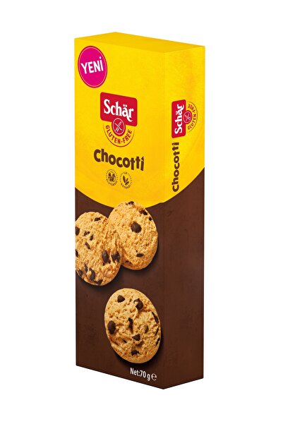 Schar Chocotti Glutensiz Damla Çikolatalı Kurabiye 70 gr