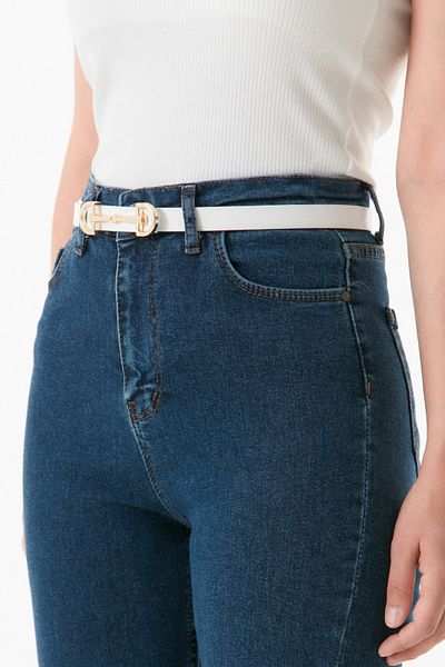 Fulla Moda Cureaua eleganta cu catarama dubla