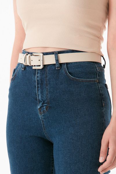 Fulla Moda Buckle Square Belt