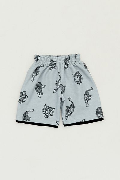 Fulla Moda Σορτς για αγόρι - Tiger print και ελαστική μέση