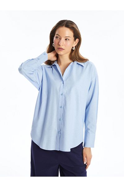 LC Waikiki Cămașă Oxford oversize pentru femei