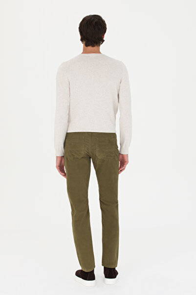 U.S. Polo Assn. Erkek Haki Kanvas Pantolon 50272268-VR027