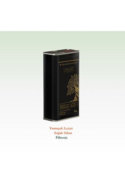 Karaosmanoğlu Zeytinyağı Natürel Sızma Zeytinyağı 3LT