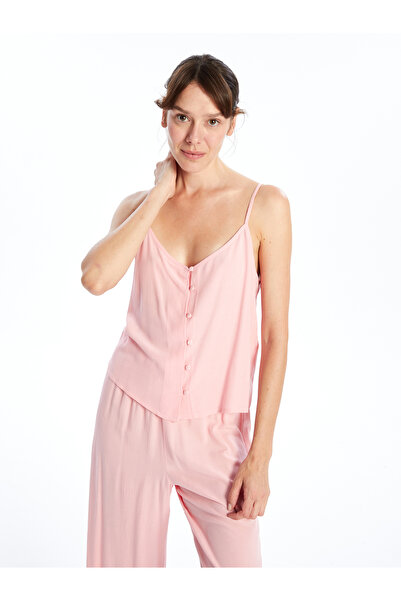 LC Waikiki V-nyakú pántos női pizsama szett