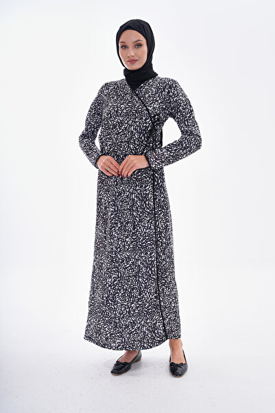 miss ledonna Πουά Πλαϊνό Φόρεμα Προσευχής