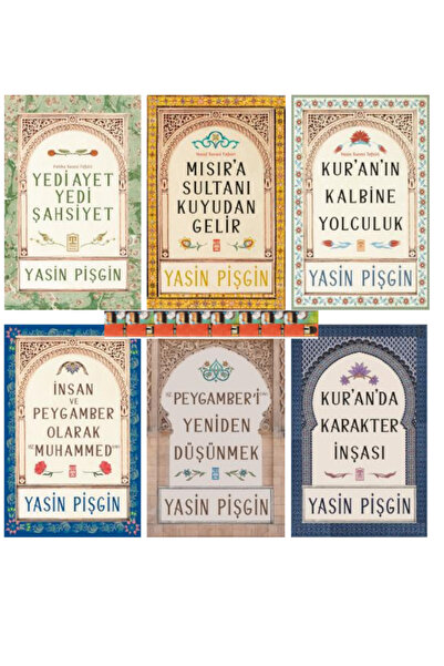 Timaş Yayınları Yasin Pişgin 6 önemli kitabı-Yedi Ayet Yedi Şahsiyet Fatiha S...