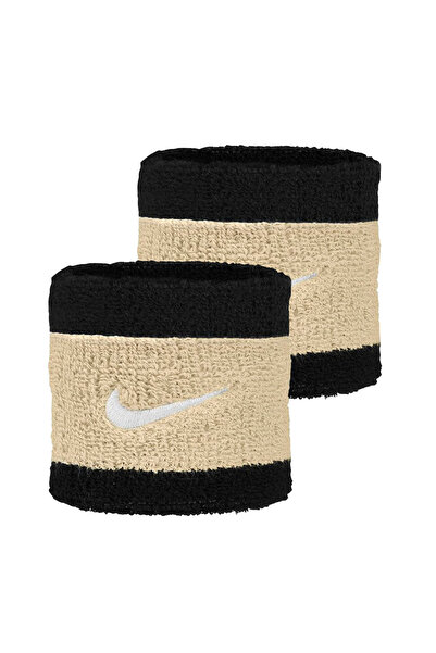 Nike Swoosh Wristbands 2 Pk Unisex Siyah Antrenman Bileklik N.000.1565.055.OS