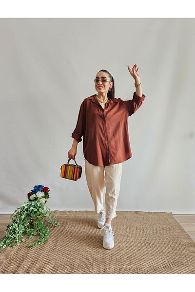 Altı Üstü Butik Риза с бръчки