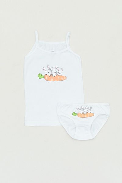 Fulla Moda Rabbit Printed Set for Girl