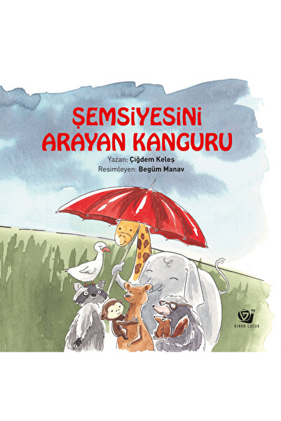 Generic Brand Şemsiyesini Arayan Kanguru / Çiğdem Keleş / Ginko Kitap / 97862...