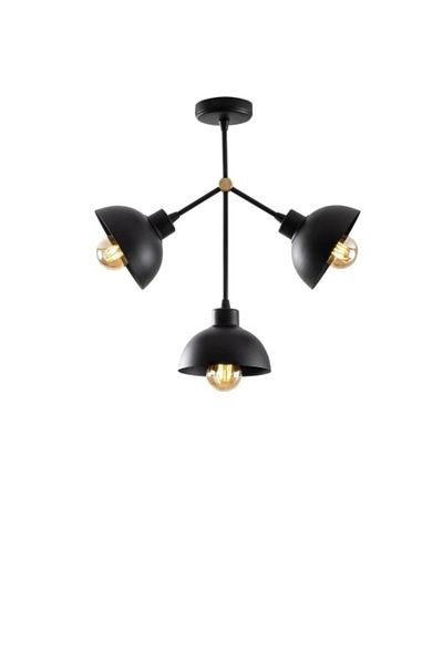 Lambadar Modern Acrobat Model Triple Metal Pendant Lamp - Chandelier Cafe