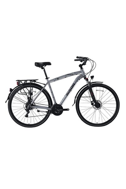 Bisan Comfortline MD Fren 21 Vites 28 Jant Şehir Bisikleti Gri Siyah 52 Kadro