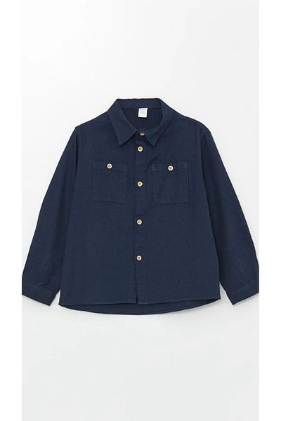 LC Waikiki Lcw Kids Long Sleeve Basic Boy's Shirt