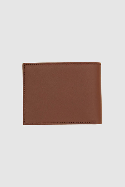 D'S Damat Πορτοφόλι από γνήσιο δέρμα Tan Boxed