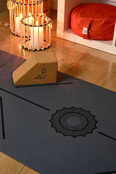 PETARYA Nature Series - Mushroom Half Yoga Block