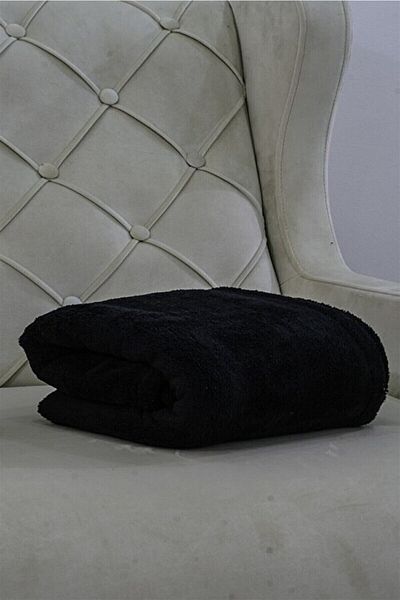 Mulberry Wellsoft Blanket, Television Blanket, plush, Fleece Blanket, double 220*230 Black
