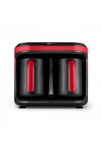Karaca Imperial Red Memory Cup Duet Aroma Coffee Maker