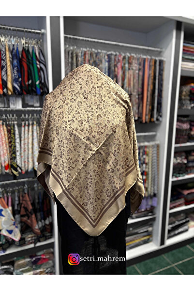 KROREN وشاح جاكار قطني 100×100