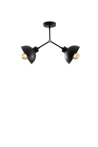 Lambadar Modern Acrobat Model Chandelier Cafe - Double Metal Pendant Lamp