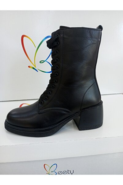 Beety Moda rüzgar siyah postal bot