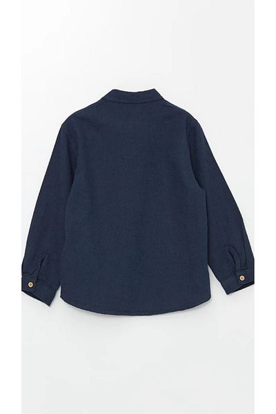 LC Waikiki Lcw Kids Long Sleeve Basic Boy's Shirt