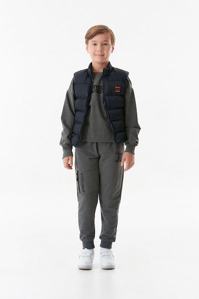 Fulla Moda Unisex Children's Vest - With Embroidery and Zipper