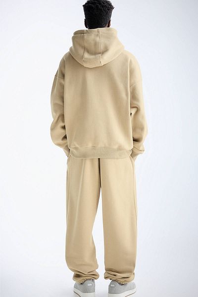 Pull & Bear Hooded Sweatshirt and Jogger Pants Set
