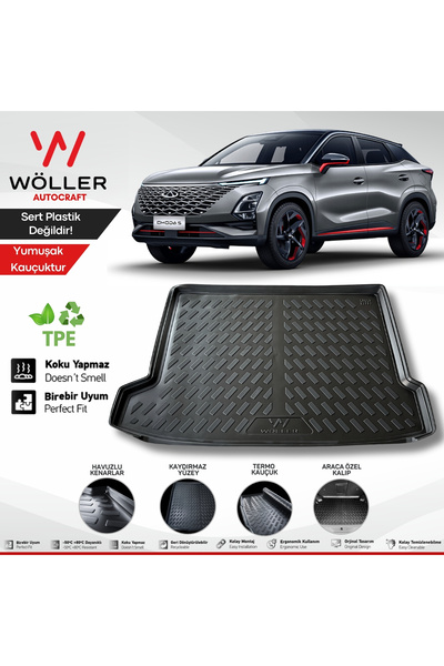 wöller Chery Omoda 5 Bagaj Havuzu 2022 Sonrası 3d Ultraflex Esnek