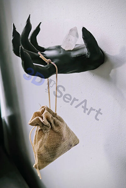 3D SerArt Cadılar Bayramı Cadı Eli