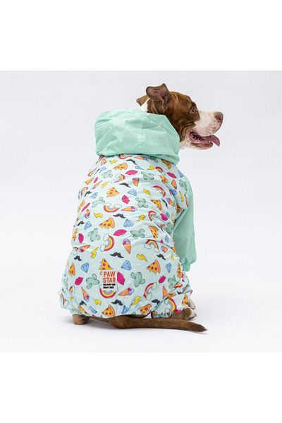 Pawstar Tokyo Large Breed Dog Jumpsuit Raincoat Dog Raincoat Dog Outfit Dog Dress